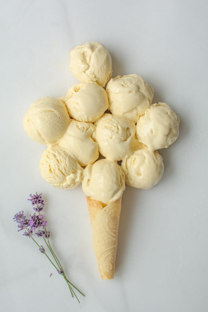 Honey lavender ice cream store