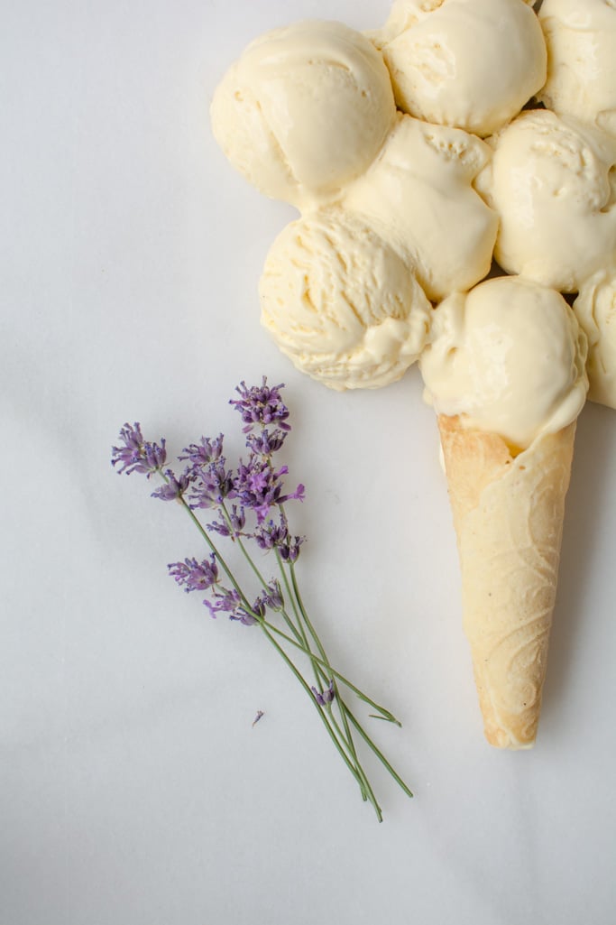 Honey Lavender Ice Cream