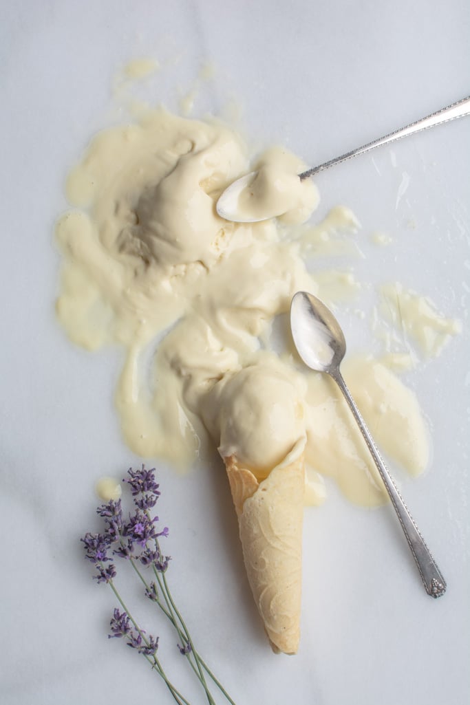 Honey Lavender Ice Cream