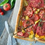 Fresh Tomato and Basil Tart