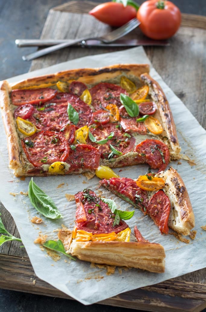 Fresh Basil Tart