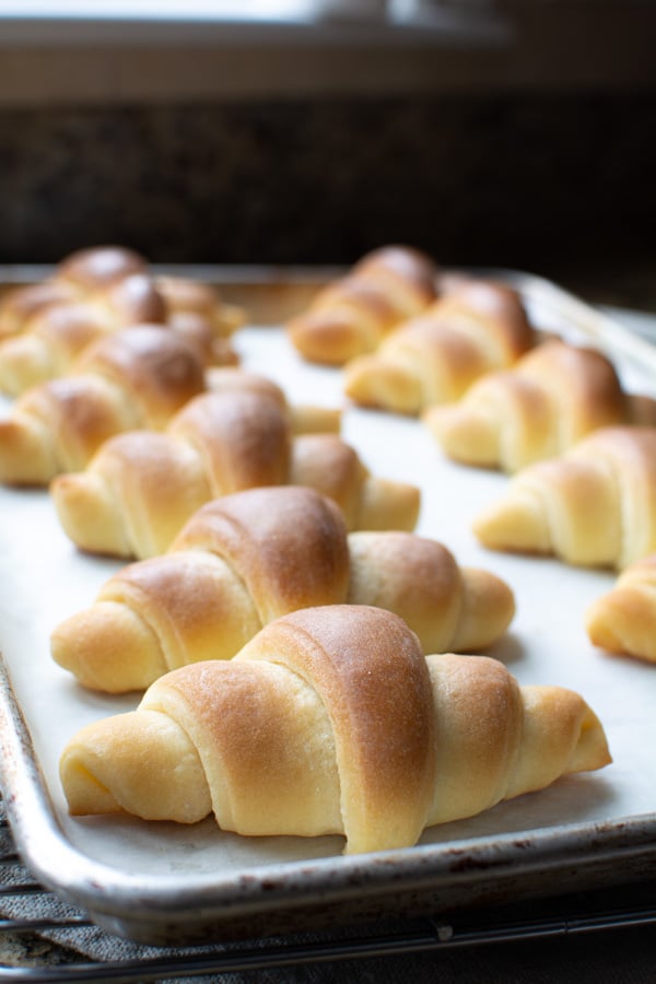 Overnight Crescent Dinner Rolls - Simply So Good