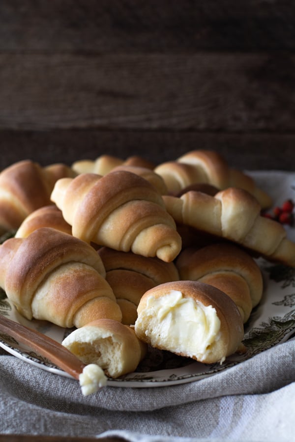 Overnight Crescent Dinner Rolls - Simply So Good