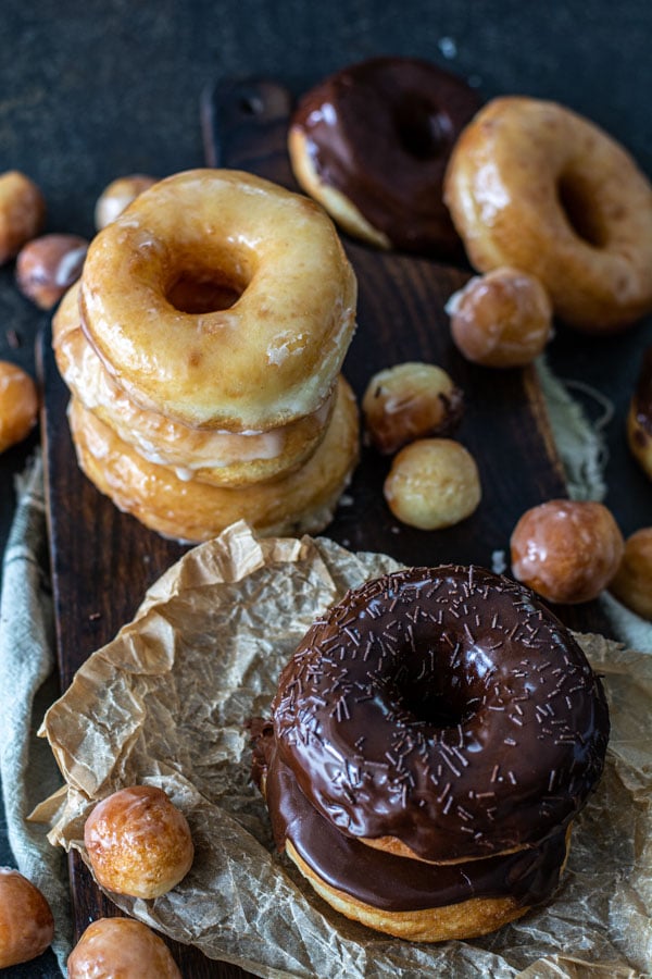 Spudnuts (Potato Doughnuts with Glaze) Recipe (Potato Doughnuts with Glaze)  - Simply So Good