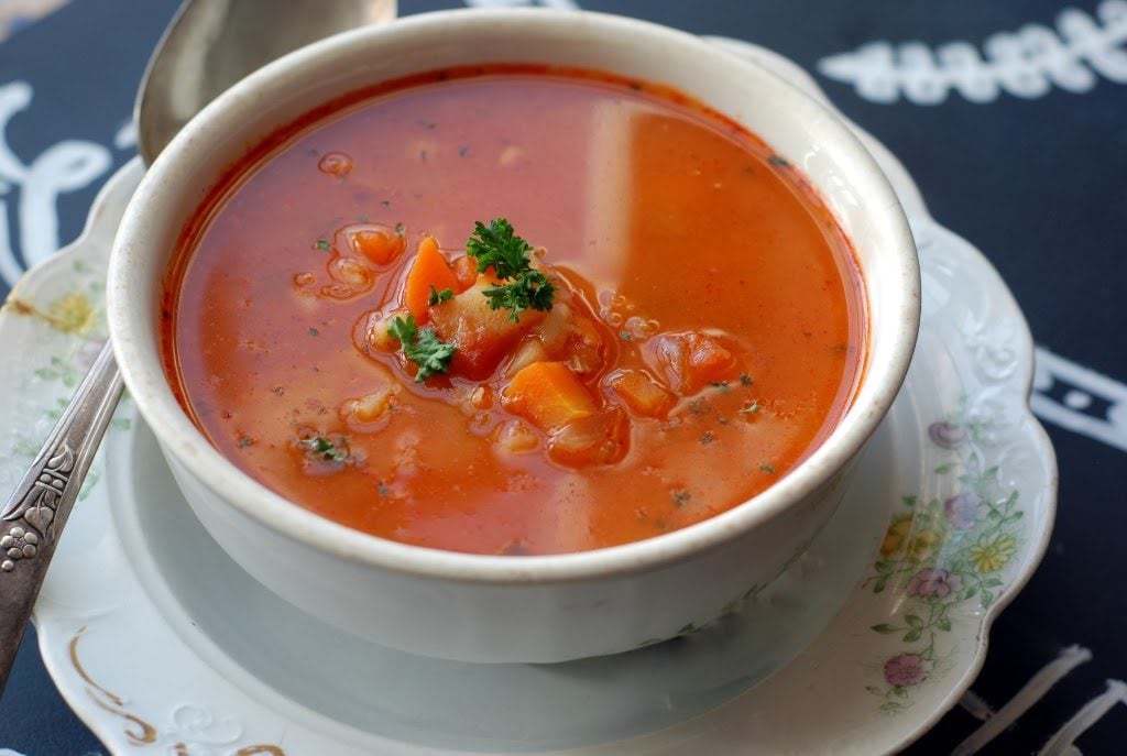 Tomato Barley Soup Recipe