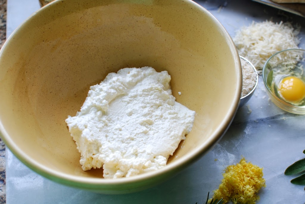 ricotta in a bowl