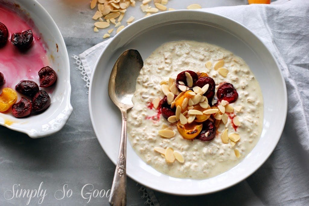 Bircher Muesli with Bruleed Cherries - Simply So Good