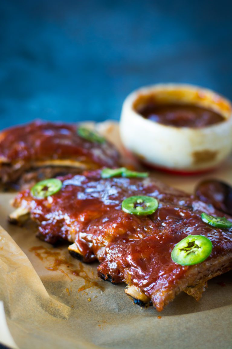 Apricot Ginger Beer Glazed Ribs - Simply So Good
