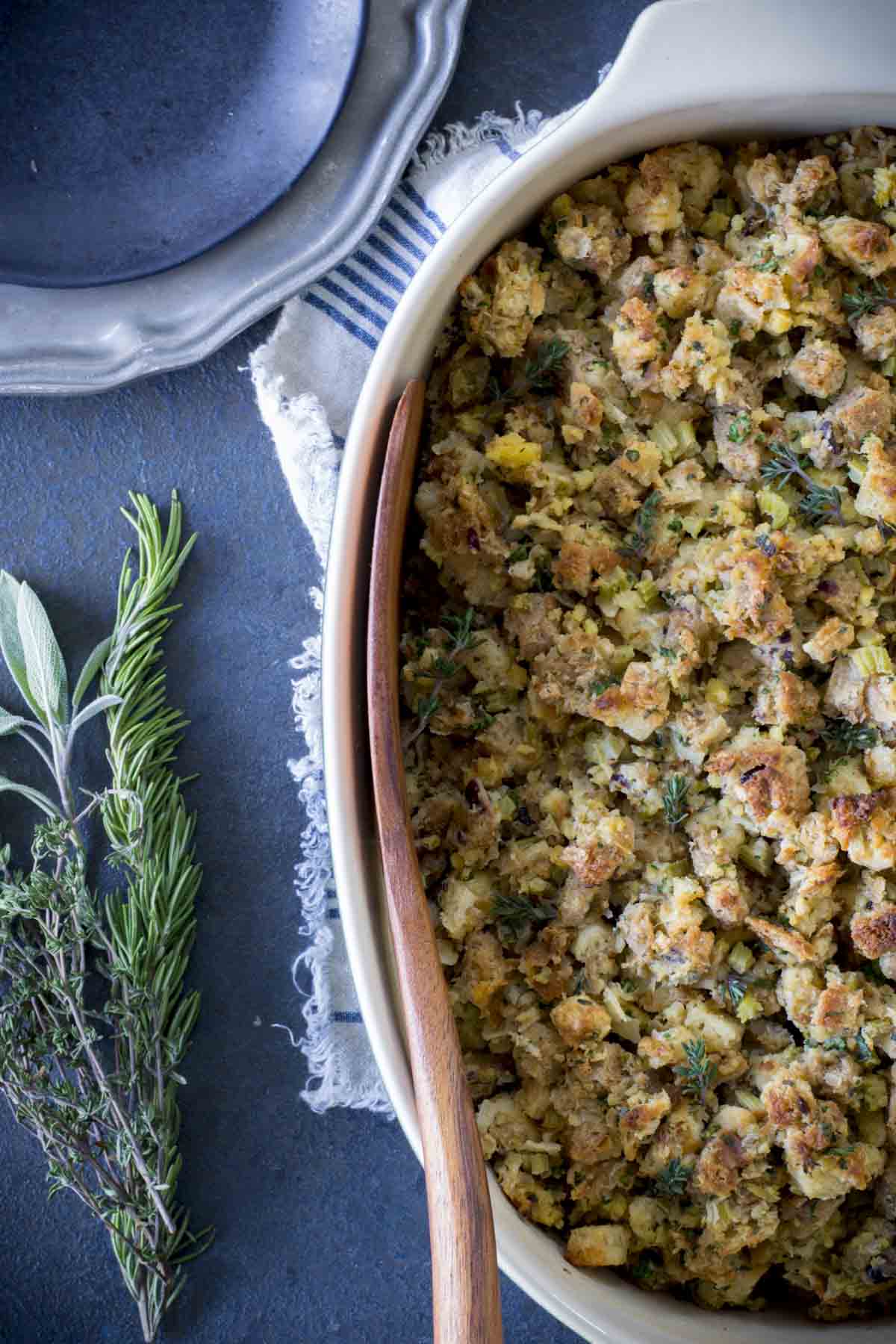 Fresh Herb Turkey Stuffing Simply So Good