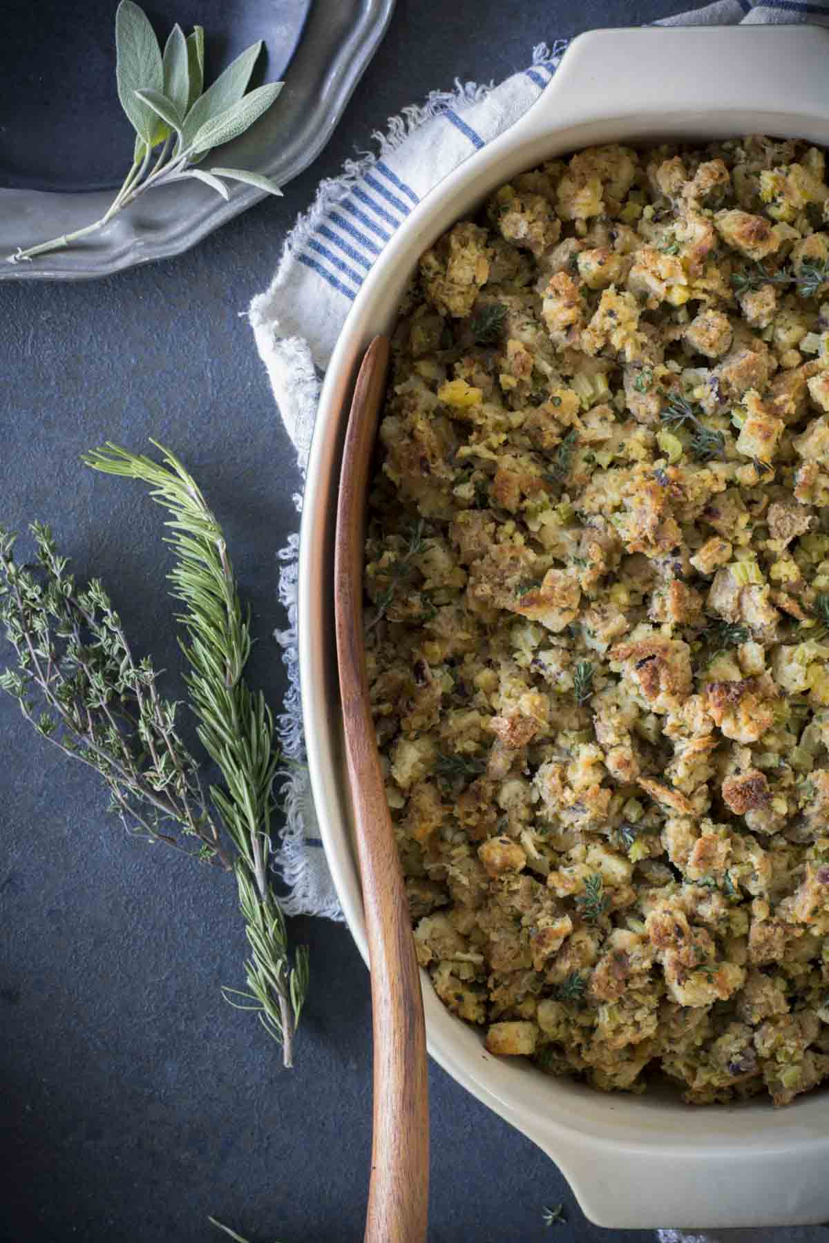 Fresh Herb Turkey Stuffing