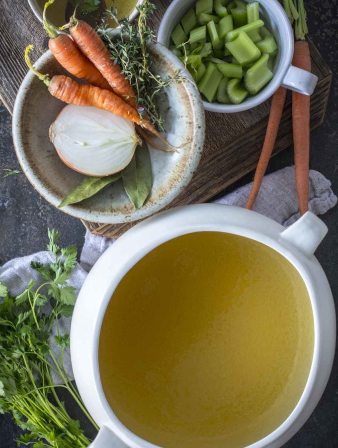 simple vegetable Pho