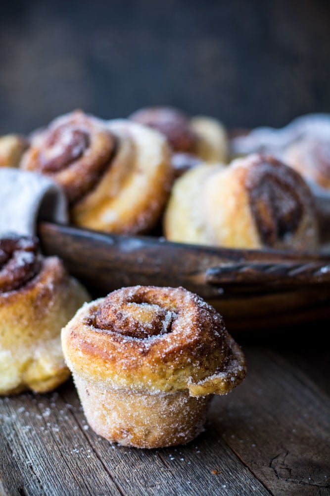 No Knead Brioche Morning Buns