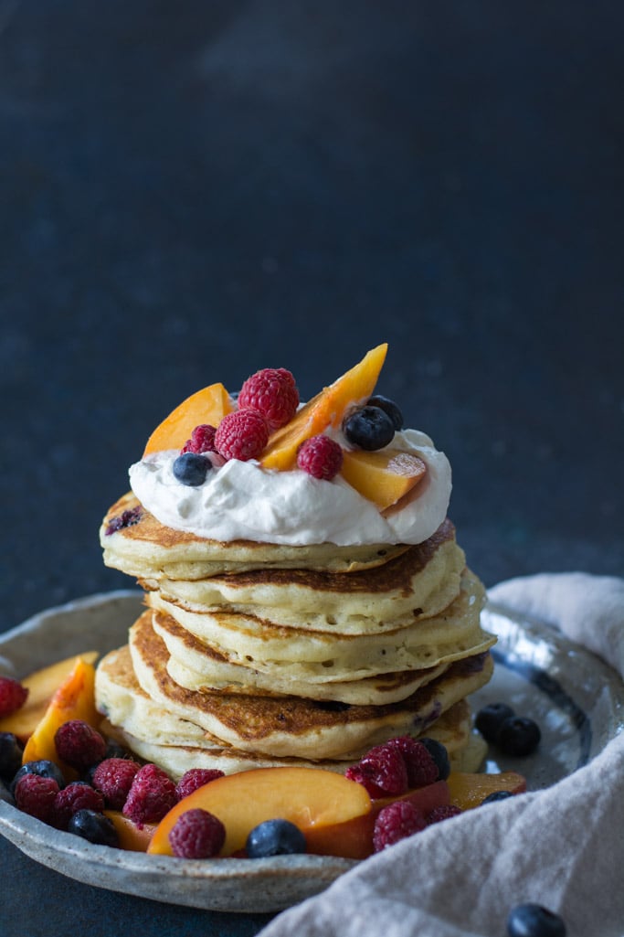 Simply So Good - Blueberry Buttermilk Pancakes