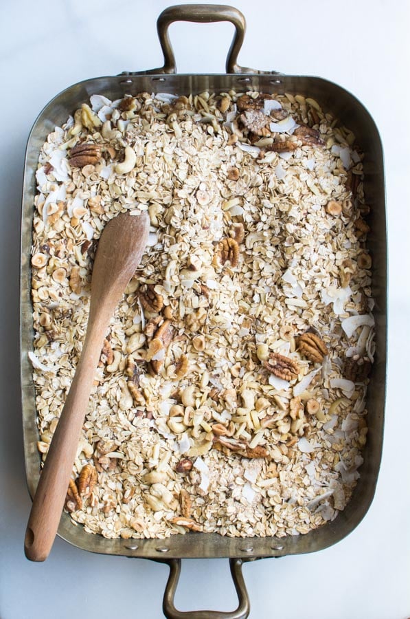 Mixed oats and nuts