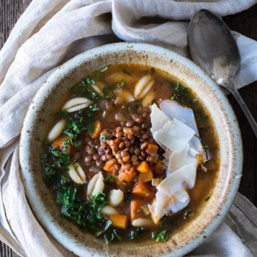 Slow Cooker Lentil Minestrone Soup Simply So Good