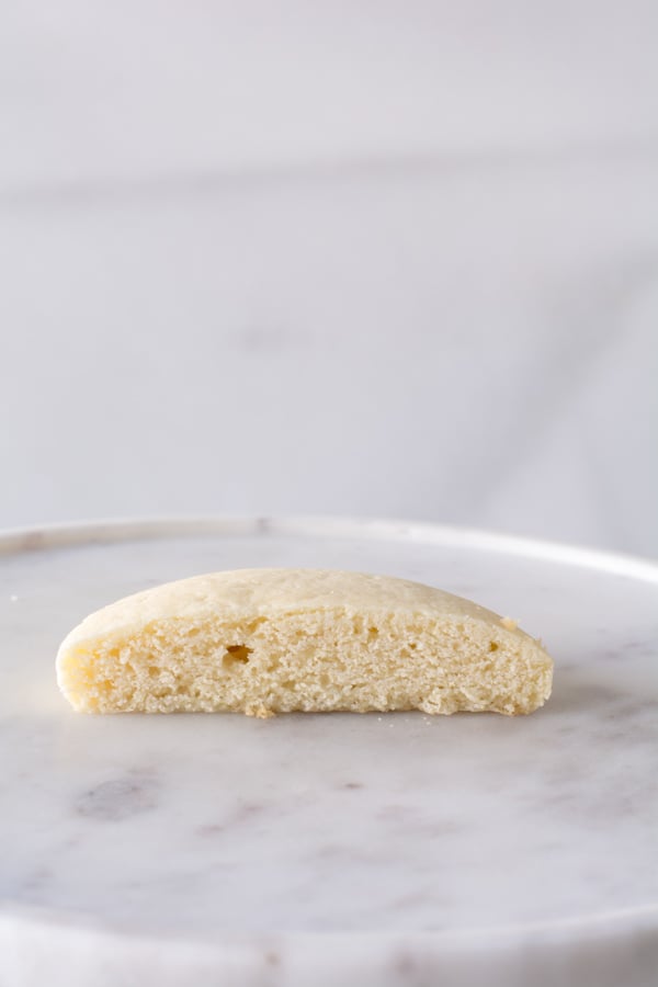 sugar cookie half