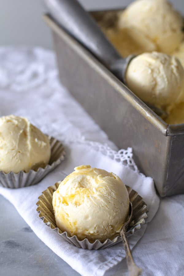 Homemade Vanilla Ice Cream Recipe - Love and Lemons