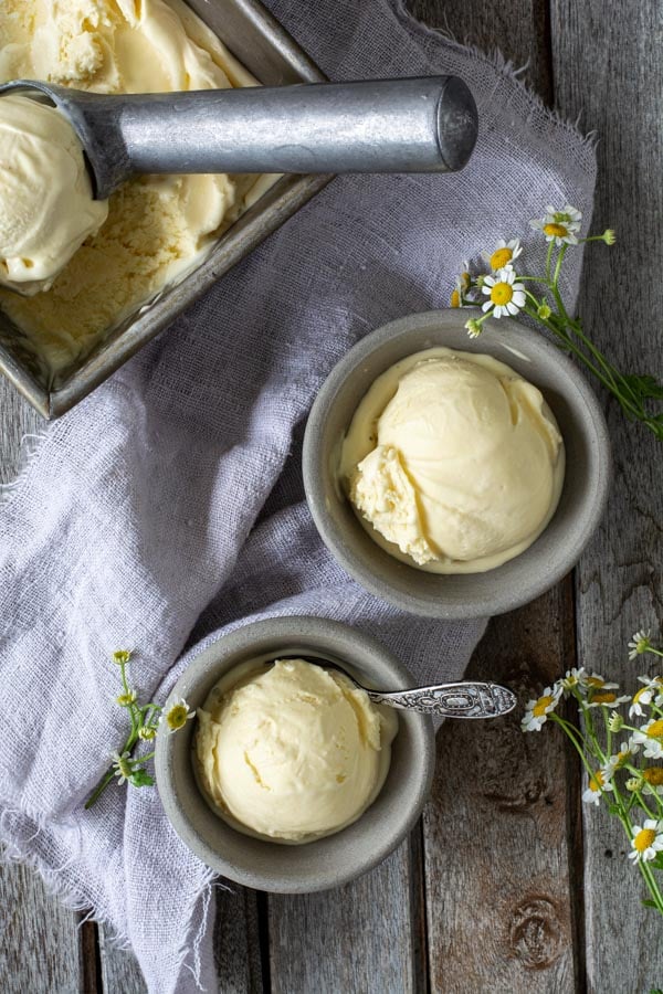 Homemade Vanilla Ice Cream - Simply So Good