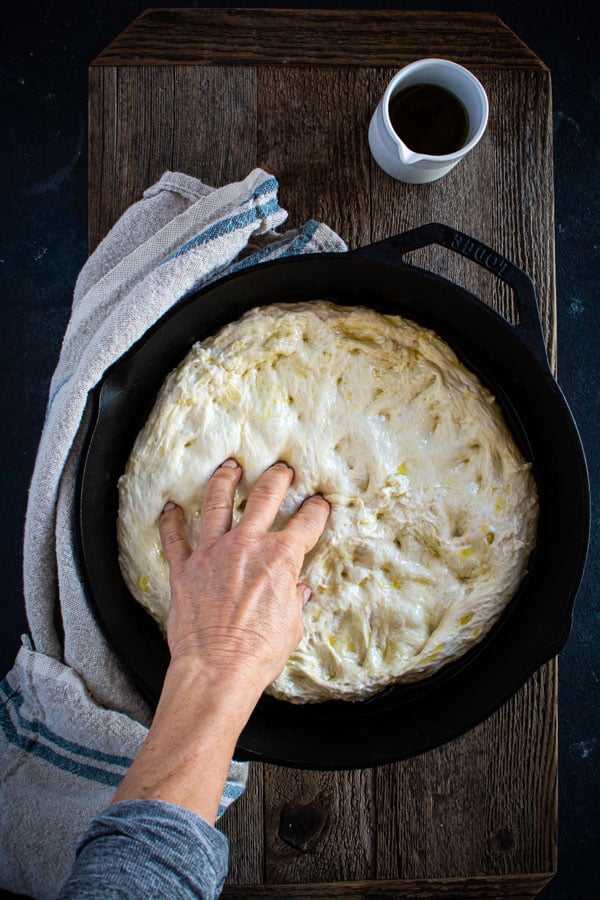 No-Knead Tomato Focaccia