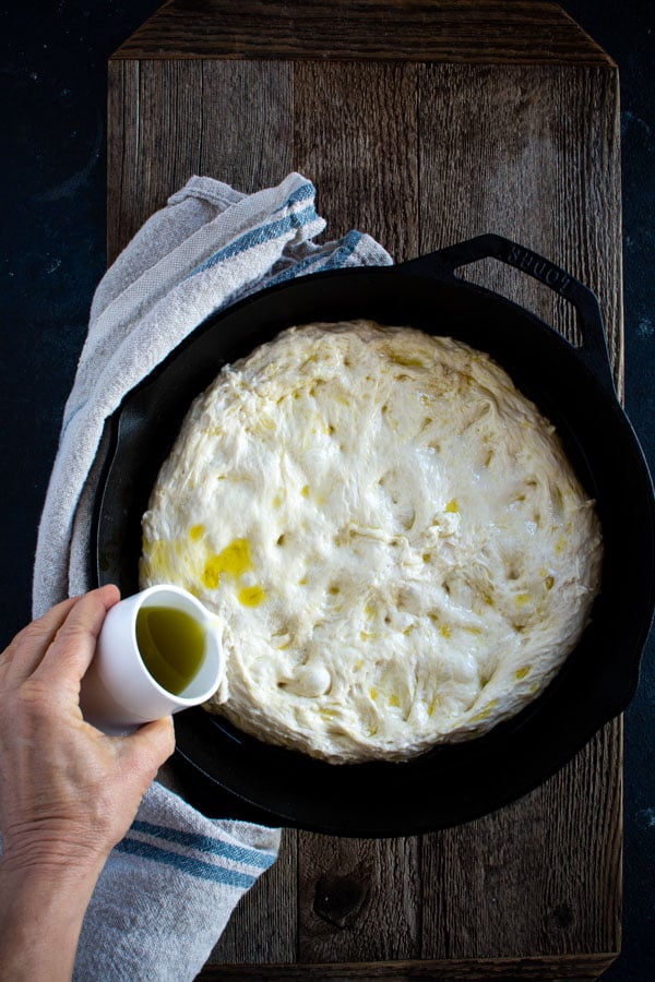 No-Knead Tomato Focaccia