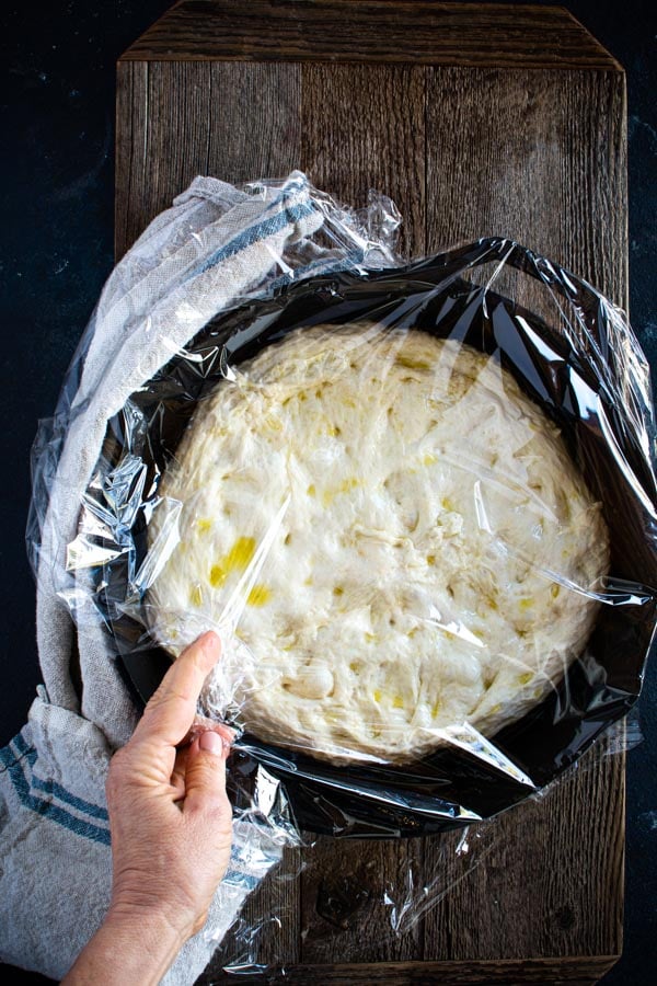 No-Knead Tomato Focaccia