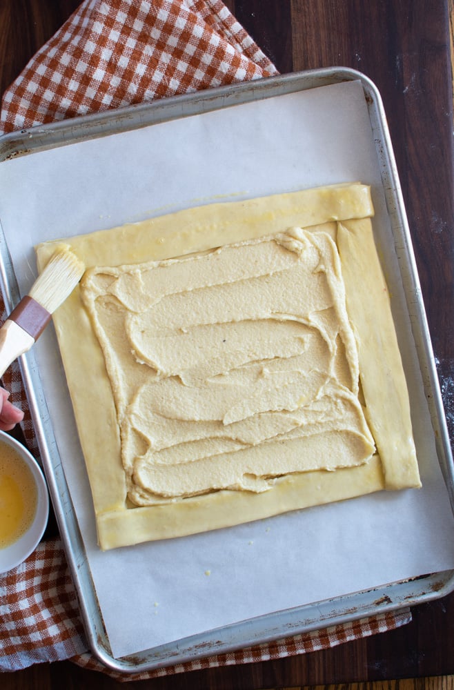 Peach Almond Tart