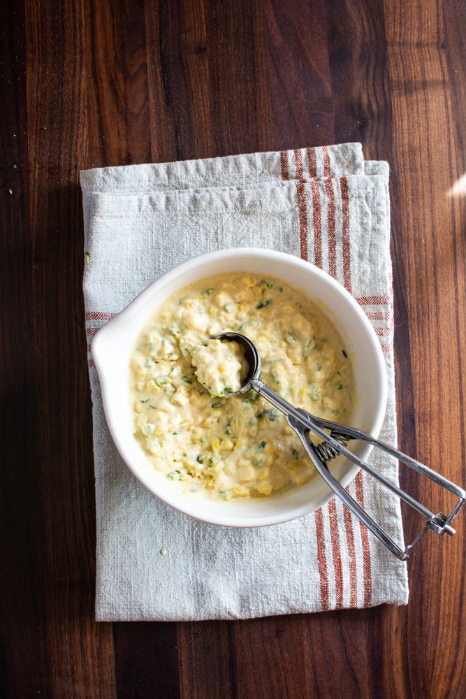 Zucchini Corn Fritters