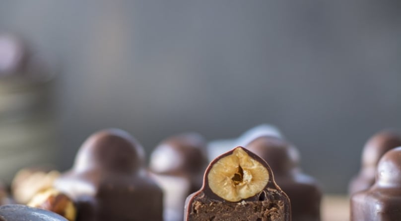 Praline Gianduja Chocolate Hazelnut Candy